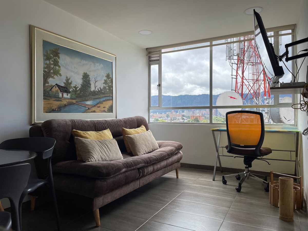 Apartment near the American Embassy and Corferias - Bedroom