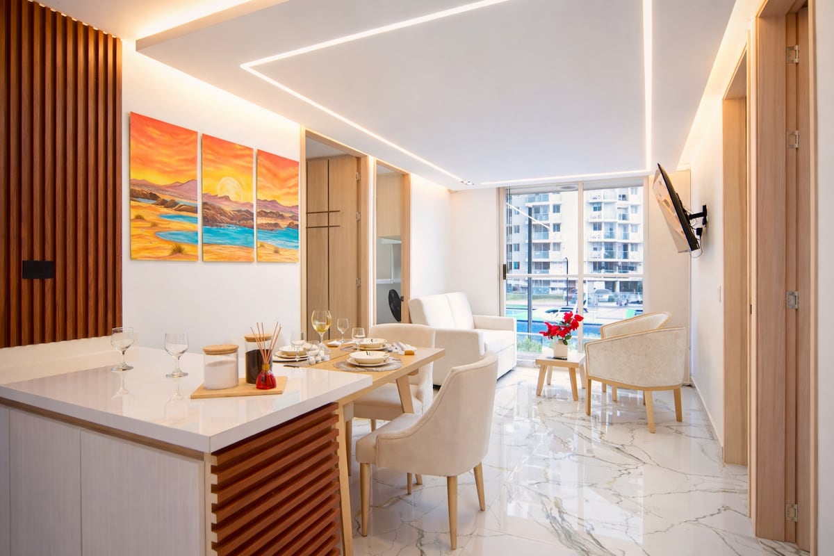 Apartment near Malecon quiet and elegant - ciudad mallorquin