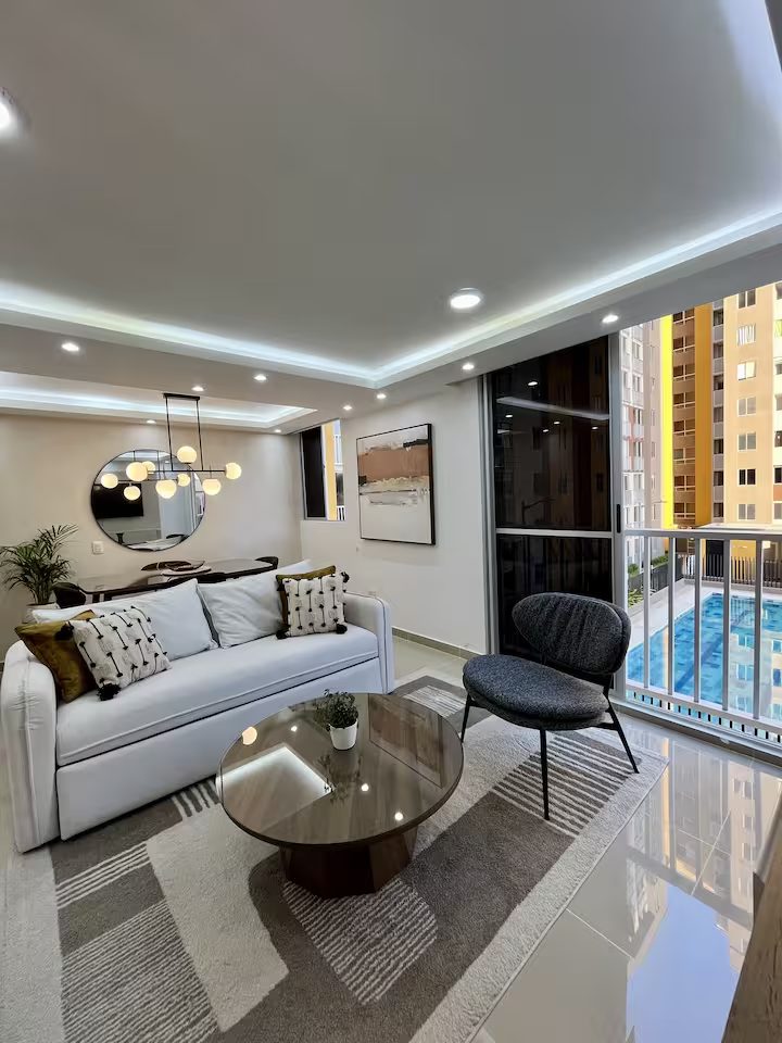 Premium New Modern Apartment | Spotless Clean - Living Room