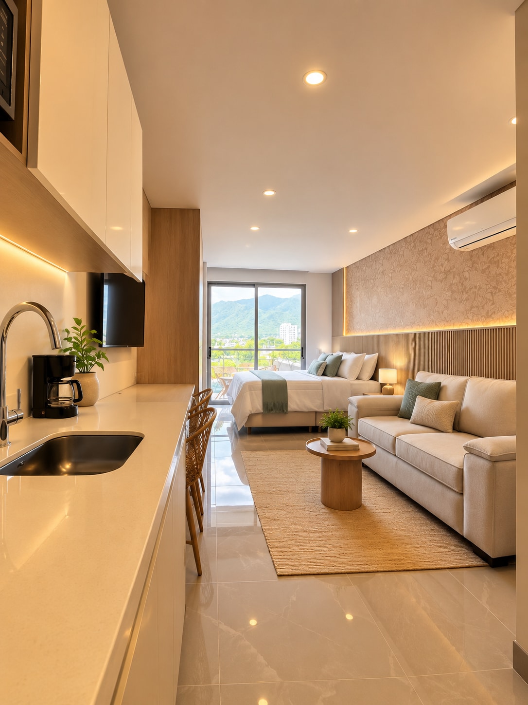 Luxury Suite steps to Beach | Bello Horizonte - Living Room
